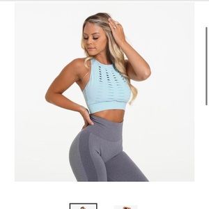 NVGTN AQUA RIPPED SPORTS BRA